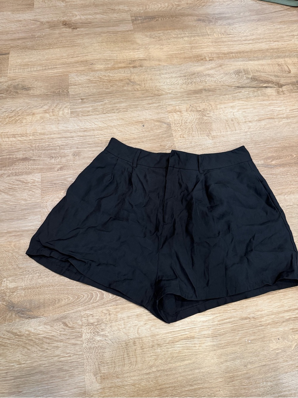Shinestar Black High-Waist Women's Shorts